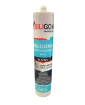 SILIGOM SILICONA SANITARIA ACET BLANCA 280ml OFERTA 10%      