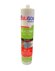 SILIGOM SILICONA NEUTRO BLANCO 280ml OFERTA 5%      