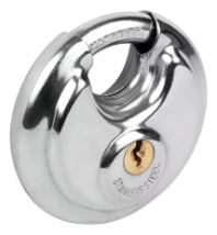 CANDADO NINE DISCO 70mm (2 llaves) OFERTA 5%      