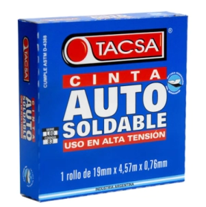 TACSA CINTA AUTOSOLDABLE 19mm x 4.57m x0.76mm OFERTA 10%      
