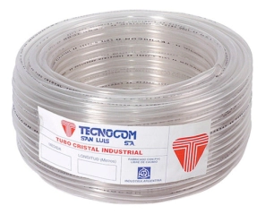TCOM. TUBO IND. CRISTAL TRASLUCIDO 7x14mm 50Mts OFERTA 15%      