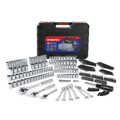 Juego Herramientas Mec�nicas 230p Valija Plastica OFERTA 10%      