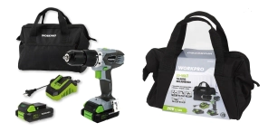 TALADRO INAL. C/PERC + 2 BAT + CARG + BOLSO OFERTA 15%      
