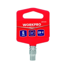 Bocallave, 6mm, Encastre 1/4