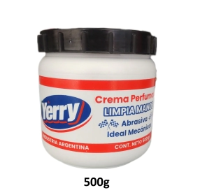 YERRY CREMA PARA MANOS PERFUMADA 500 GR OFERTA 10%      