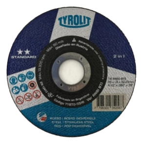 DISCO STANDARD T41 corte 115x1.6x22.23        